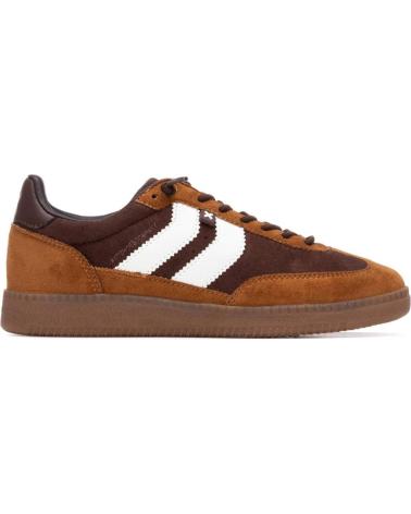 XTI BASKETS SPORTIVES DÉCONTRACTÉES 144170 MARRON AVEC BANDES BLANCHES MARRóN