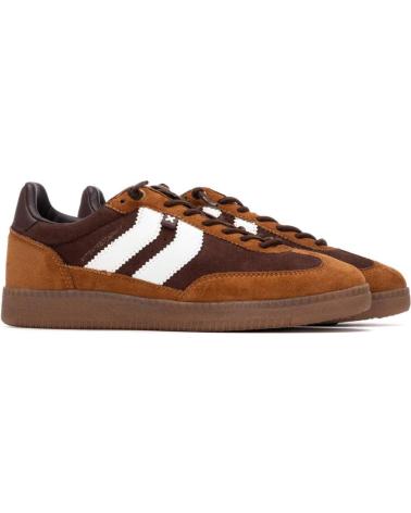 XTI BASKETS SPORTIVES DÉCONTRACTÉES 144170 MARRON AVEC BANDES BLANCHES MARRóN