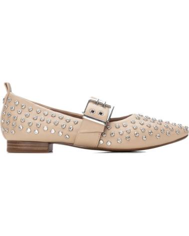 MOCASSIM PLANO XTI 144264 BEGE COM FIVELA BEIGE