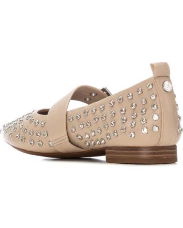 MOCASSIM PLANO XTI 144264 BEGE COM FIVELA BEIGE