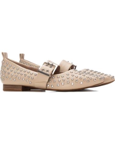 MOCASSIM PLANO XTI 144264 BEGE COM FIVELA BEIGE