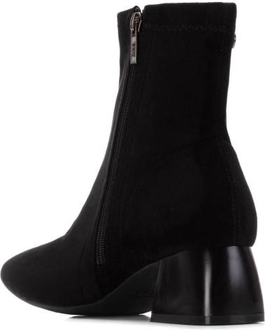 BOTTINE XTI 144290 NOIRE AVEC TALON BLOC GÉOMÉTRIQUE NEGRO