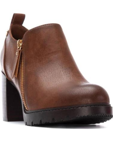 BOTIM XTI 144301 CAMEL COM SALTO BLOCO E ZÍPER CAMEL