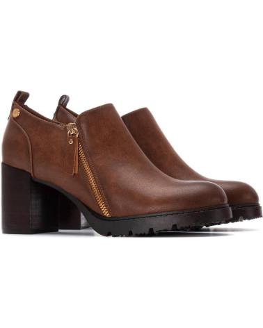 BOTIM XTI 144301 CAMEL COM SALTO BLOCO E ZÍPER CAMEL