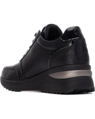 XTI 144407 SCHWARZE SNEAKER MIT ZIERREISSVERSCHLUSS UND METALLIC-DETAIL NEGRO