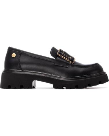 MOCASSIM XTI 144429 PRETO COM SOLA TRACK E CORRENTE NEGRO