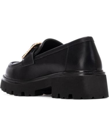 MOCASSIM XTI 144429 PRETO COM SOLA TRACK E CORRENTE NEGRO