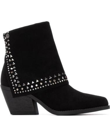 BOTTINES WESTERN XTI 144464 NOIRES AVEC CLOUS DÉCORATIFS NEGRO