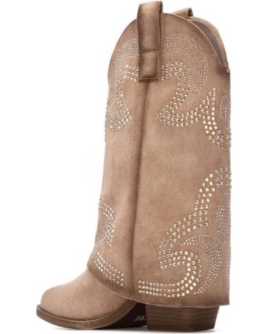 XTI 144467 BEIGE COWBOY-STIEFEL MIT WESTERN-STICKEREIEN BEIGE