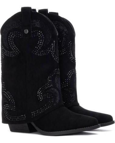 BOTAS COWBOY PRETAS XTI 144467 NEGRO
