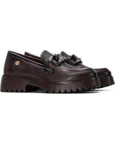 BRAUNE PLATEAU-MOKASSINS XTI 144491 MARRON