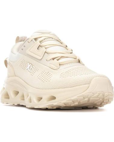 ZAPATILLAS XTI 144543 BEIGE CON SUELA CALADA BEIGE