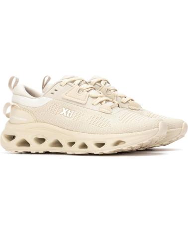 ZAPATILLAS XTI 144543 BEIGE CON SUELA CALADA BEIGE