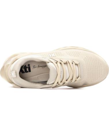 ZAPATILLAS XTI 144543 BEIGE CON SUELA CALADA BEIGE