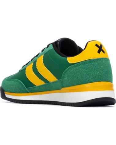 ZAPATILLAS CASUAL XTI 144587 VERDES CON DETALLES AMARILLOS VERDE