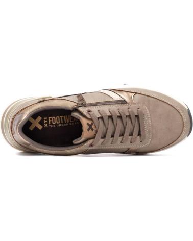 ZAPATILLAS CASUAL XTI 144628 COLOR TAUPE TAUPE