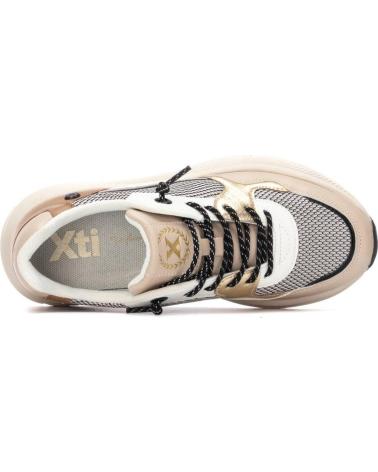 ZAPATILLAS CASUAL XTI 144686 GRIS CON SUELA CHUNKY GRIS
