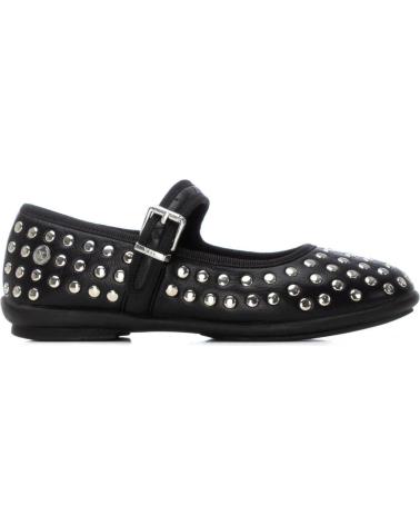 BALLERINE XTI 151288 NERE CON BORCHIE NEGRO