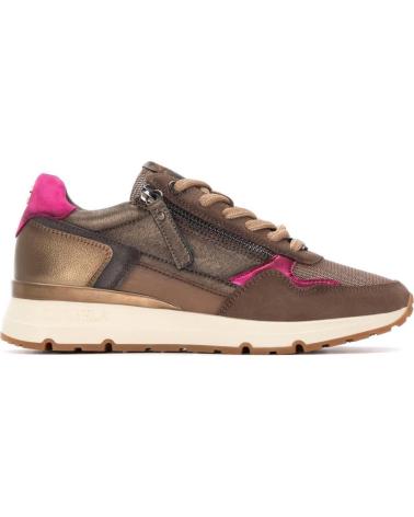 SCARPE SPORTIVE CARMELA 162517 MESH BRONZO CON DETTAGLI FUCSIA BRONCE
