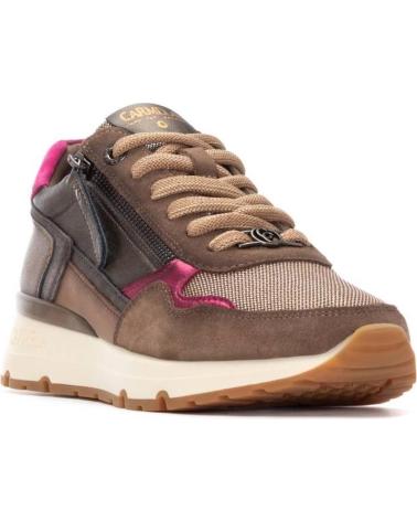 TÊNIS DESPORTIVOS CARMELA 162517 MESH BRONZE COM DETALHES FÚCSIA BRONCE