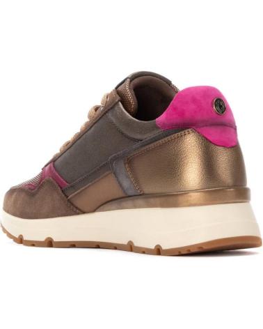 TÊNIS DESPORTIVOS CARMELA 162517 MESH BRONZE COM DETALHES FÚCSIA BRONCE