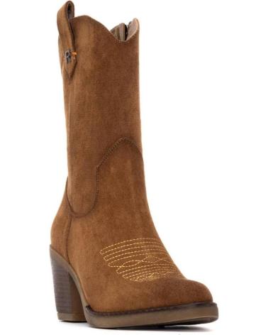 BOTA COWBOY REFRESH 172967 CAMEL EM CAMURÇA SINTÉTICA CAMEL