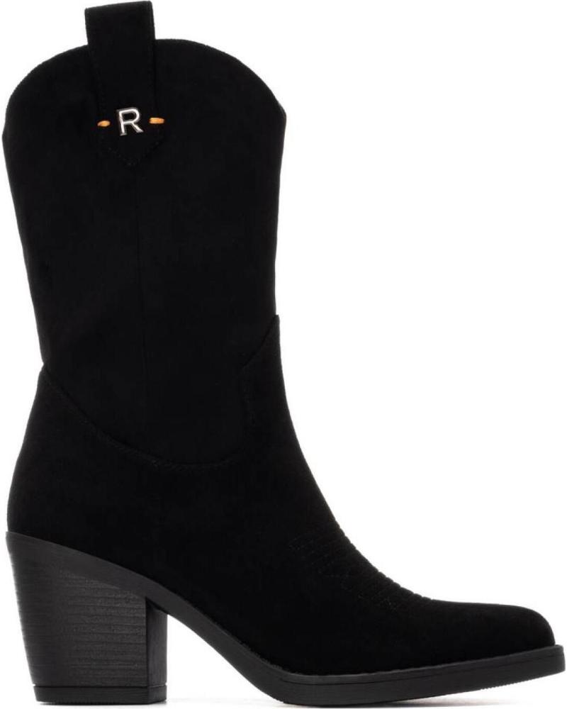 BOTA COWBOY REFRESH 172967 PRETA EM CAMURÇA SINTÉTICA NEGRO