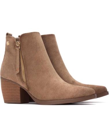 BOTA REFRESH 173015 BEGE - SALTO BLOCO ELEGANTE BEIGE