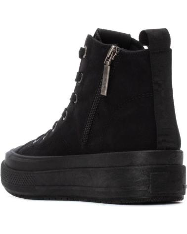 REFRESH 173074 BLACK HIGH-TOP SNEAKERS NEGRO