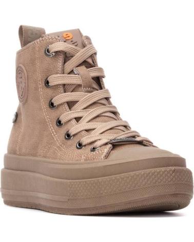 REFRESH 173074 TAUPE HIGH-TOP SNEAKERS TAUPE