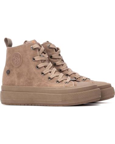 REFRESH 173074 TAUPE HIGH-TOP SNEAKERS TAUPE