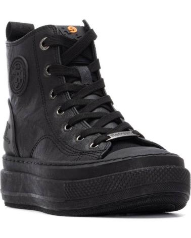 REFRESH 173075 BLACK HIGH-TOP SNEAKERS FOR WOMEN NEGRO
