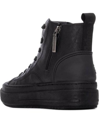 REFRESH 173075 BLACK HIGH-TOP SNEAKERS FOR WOMEN NEGRO