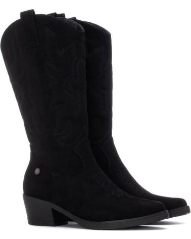 BOTA REFRESH 173085 PRETA ESTILO COWBOY NEGRO