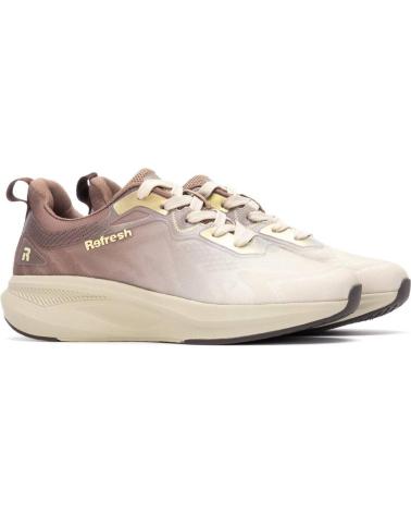 REFRESH 173114 SAPATILHAS CASUAIS BEGE COM DEGRADÊ BEIGE