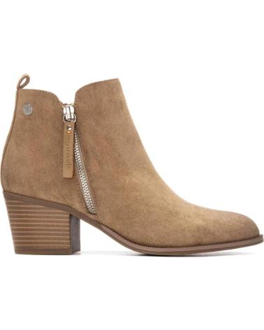 BOTIM REFRESH 173180 BEGE COM SALTO E FECHO ÉCLAIR BEIGE