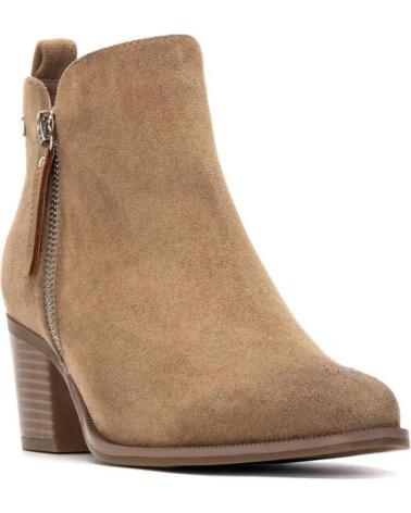 BOTIM REFRESH 173180 BEGE COM SALTO E FECHO ÉCLAIR BEIGE