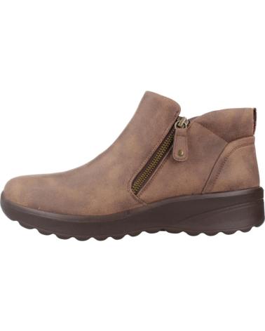 SKECHERS BOTINS PLANOS FALL IN BLOOM CASTANHO CHOC