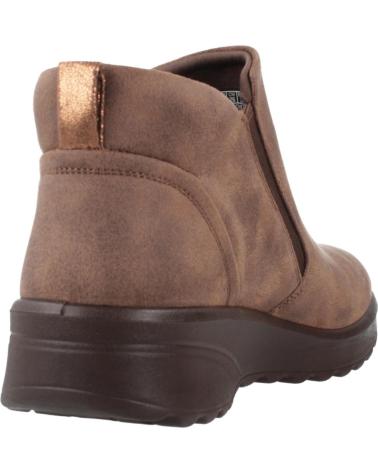 SKECHERS BOTINS PLANOS FALL IN BLOOM CASTANHO CHOC