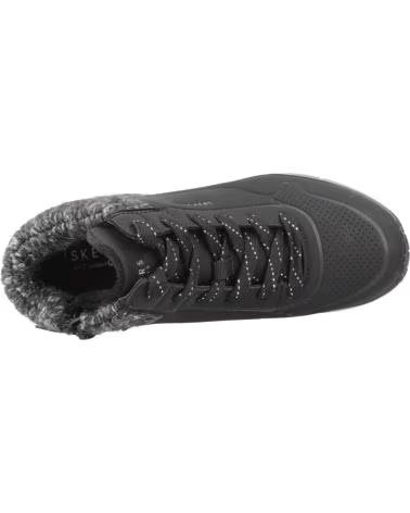 SKECHERS UNO GEN1 DARLING DAZE 310566L - ZAPATILLAS ALTAS NEGRAS NEGRO