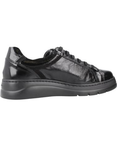Zapatos de Mujer FLUCHOS ZAPATO CORDON POMPAS NEGRO
