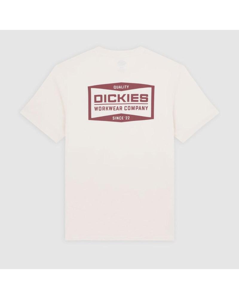 DICKIES BOLIVAR TEE SS EGRET GRAPHIC T-SHIRT BLANCO