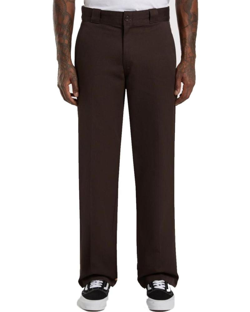 PANTALONI CHINO DICKIES 247 MARRONE SCURO NAN