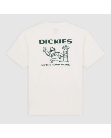 T-SHIRT DICKIES BURNS TEE SS EGRET NAN NAN