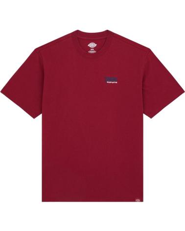 DICKIES T-SHIRT FLAG TEE SS - ROSSO TIBETANO NAN
