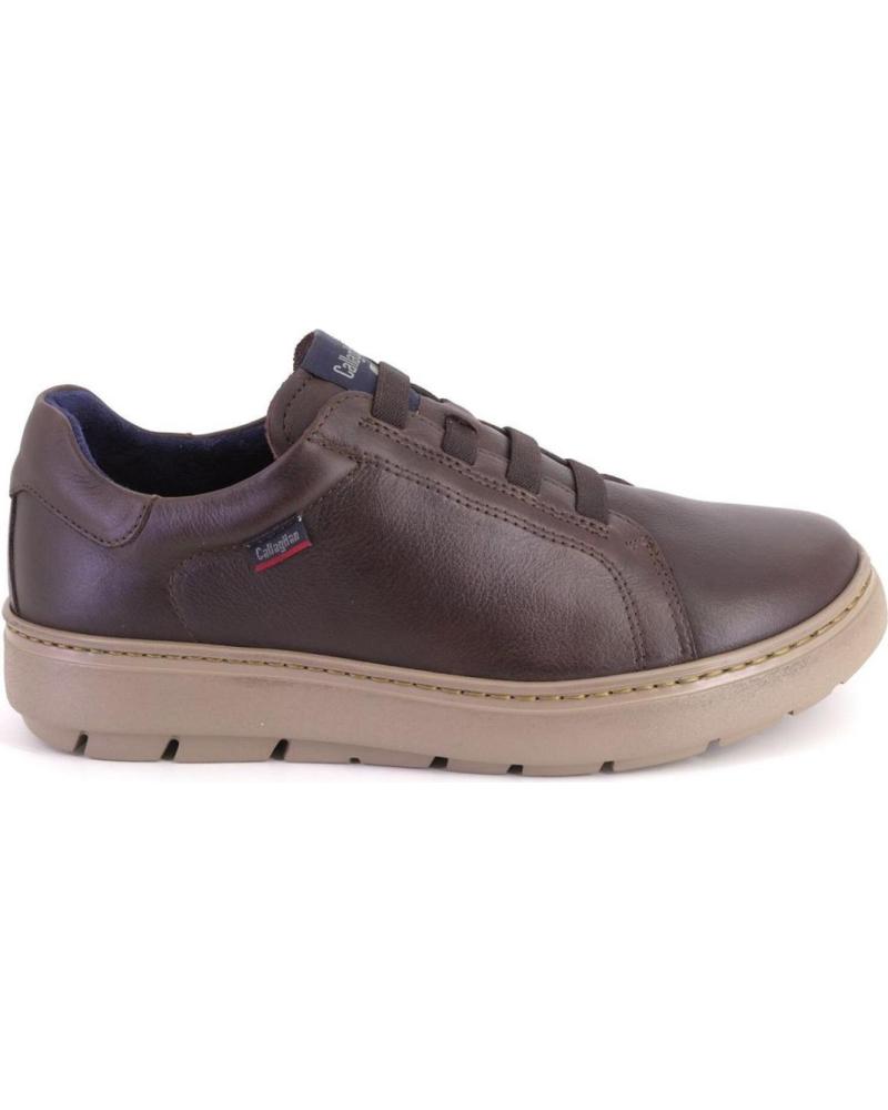 ZAPATILLAS CASUAL CALLAGHAN 60603 PIEL MARRÓN MARRON