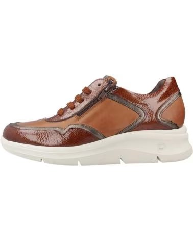PITILLOS 10910P - BRAUNE LEDER-SNEAKER CUERO