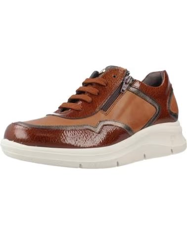 PITILLOS 10910P - BRAUNE LEDER-SNEAKER CUERO
