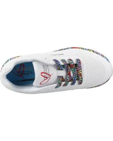 SKECHERS ZAPATILLAS 314088L-WMLT EN PARA NINOS UNISEX BLANCO