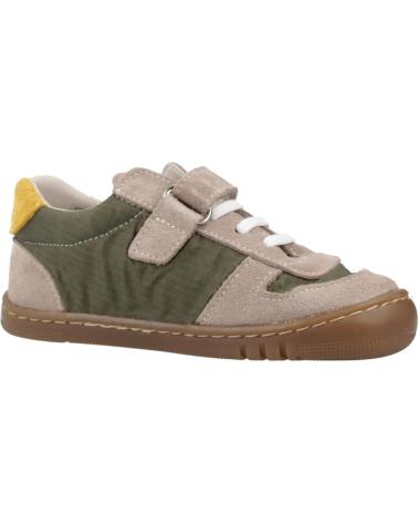 PIRUFIN SCARPE RISPETTOSE PIRUFLEX PF198 KHAKI - CAMOSCIO NIQUE VERDE KAKY